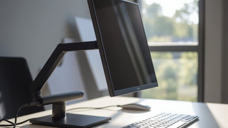 30 degree angled monitor mount