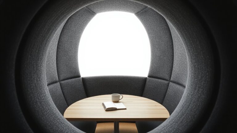 360 degree acoustic focus zone