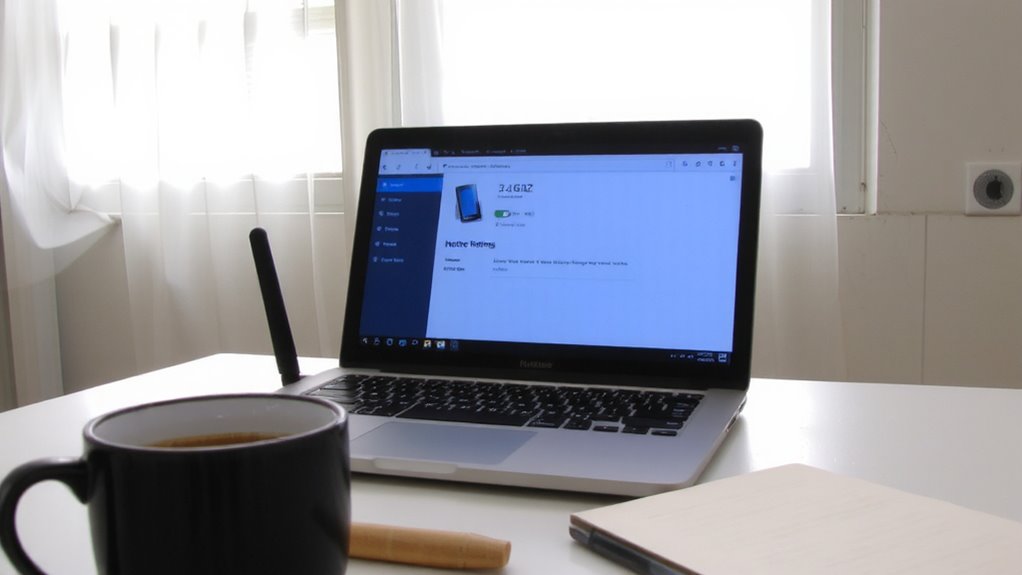 access router admin securely
