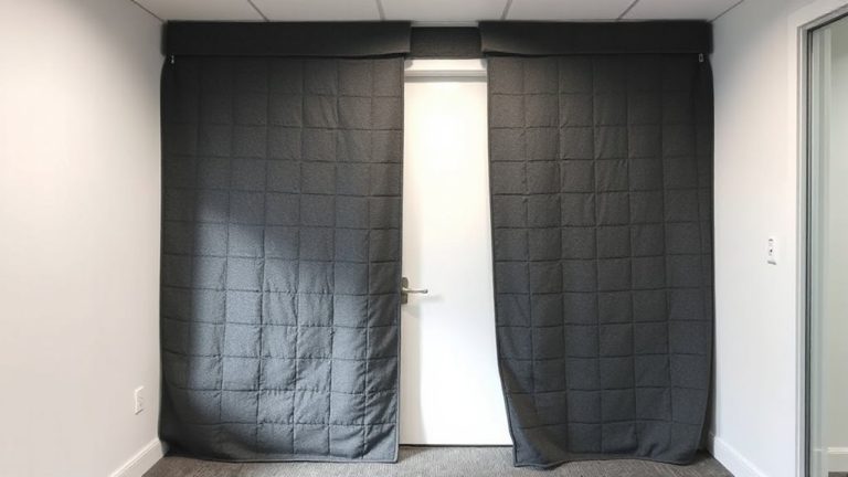 acoustic door blankets rental offices