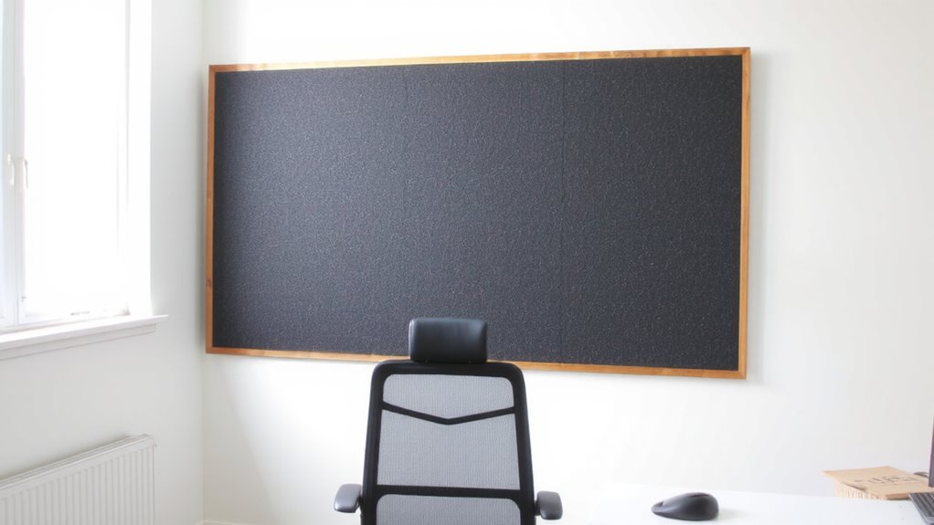 acoustic headboard reduces echo