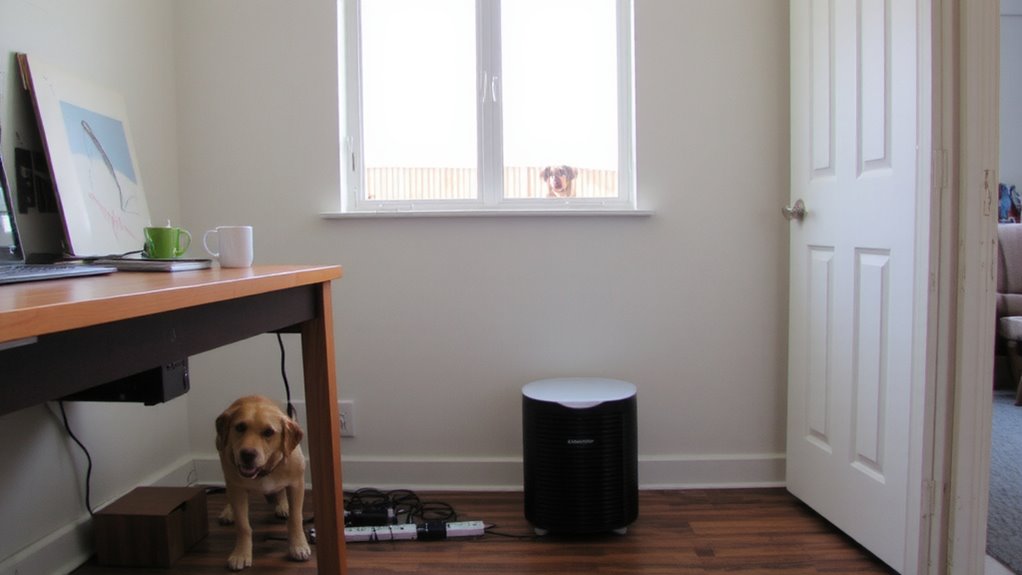 acoustic panels and soundproof curtains