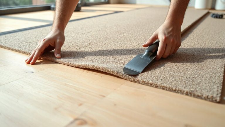 adding underlayment under hardwood