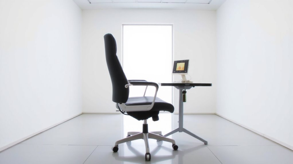 adjust chair for eye level