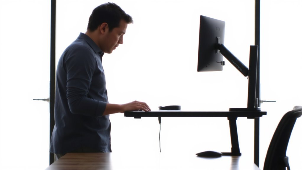 adjust monitor height correctly