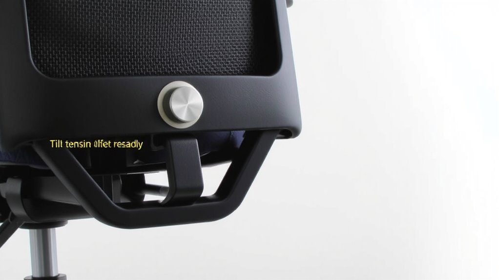 adjust tilt tension seated