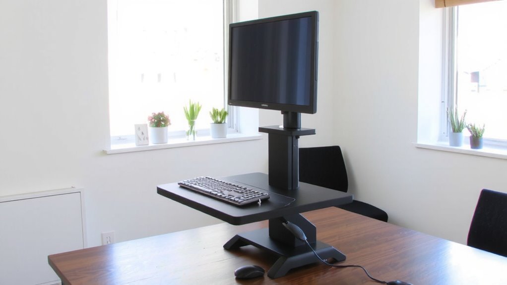 adjustable durable space saving workstation upgrade