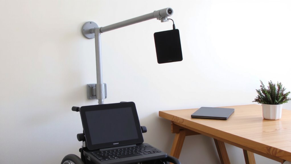 adjustable mounts fit any space