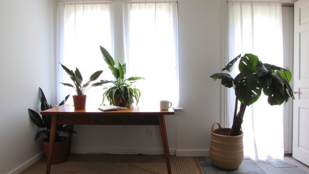 air purifying plants improve quality