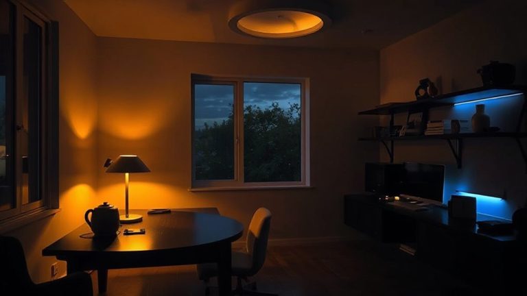 ambient lighting defines zones