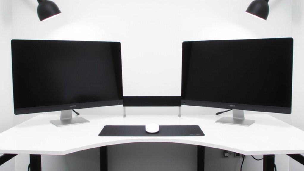 angle screens properly