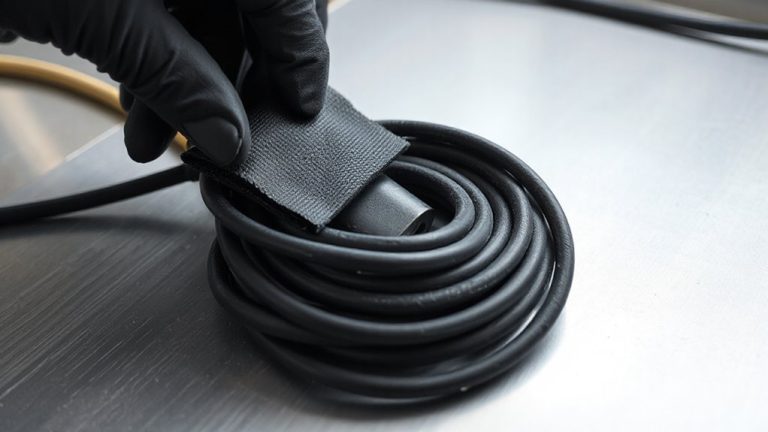 anti static cable wraps application