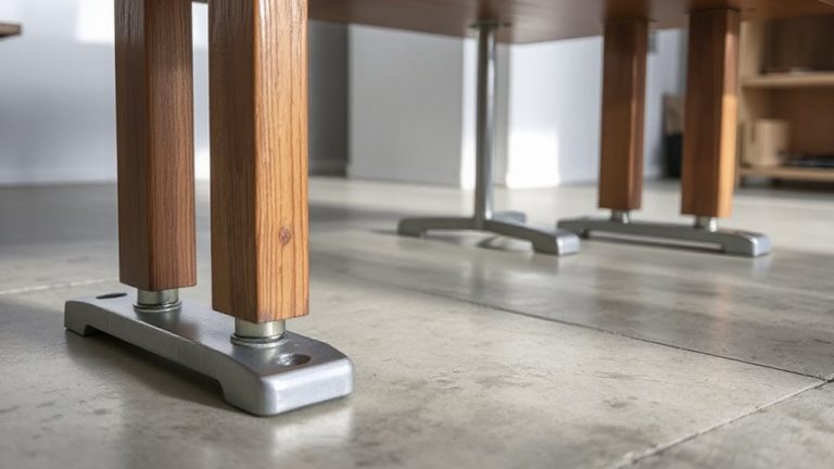 anti tip brackets for anchored desks