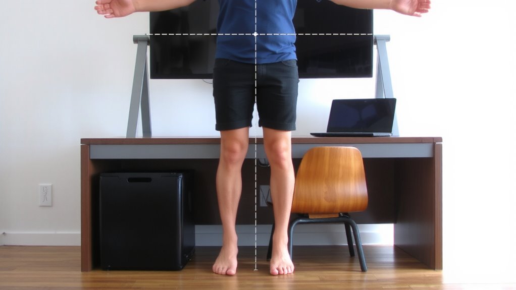 arm length hip width