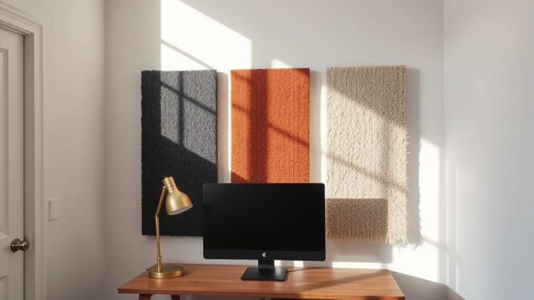 artistic acoustic panels for small offices