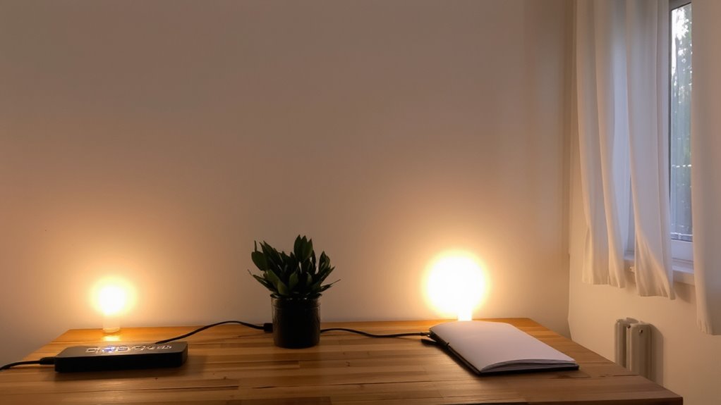 automate lights save energy