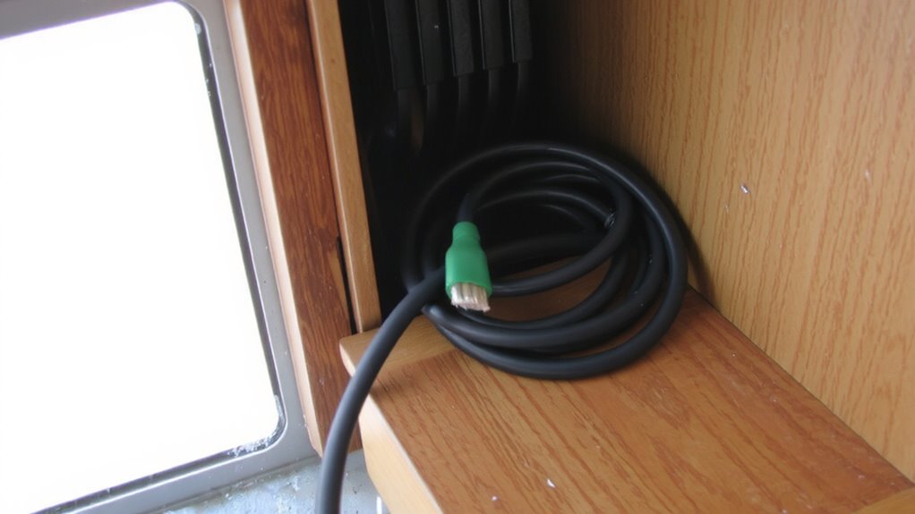avoid cold drafts for cables