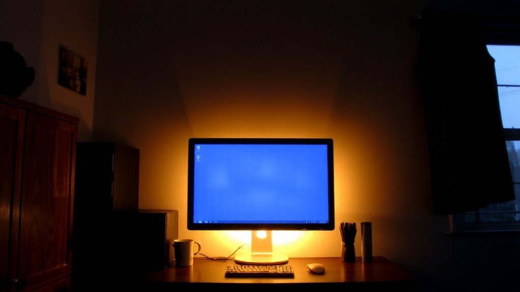 balancing brightness reduces strain