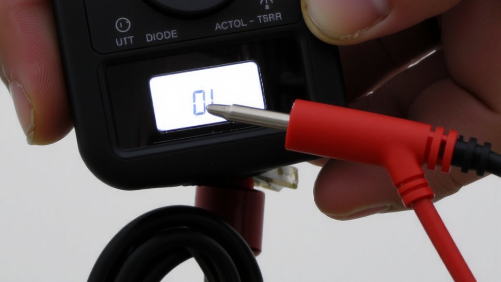 beep threshold metal contact