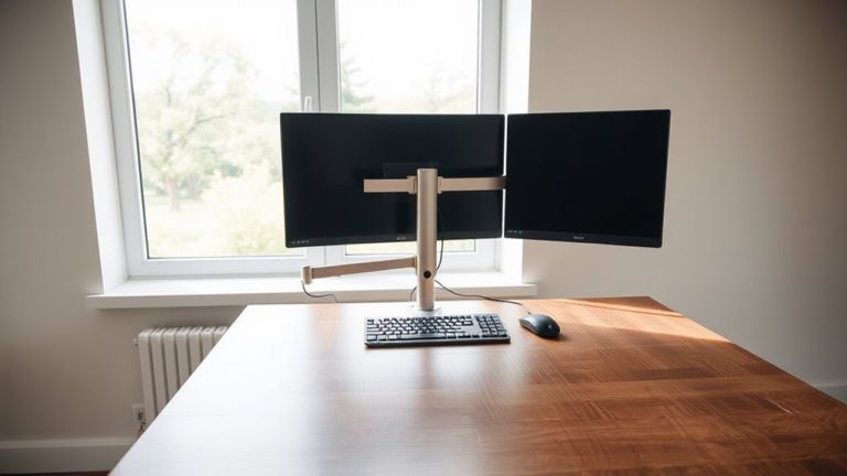 best 3 monitor desks
