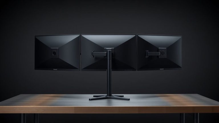 best triple monitor mounts