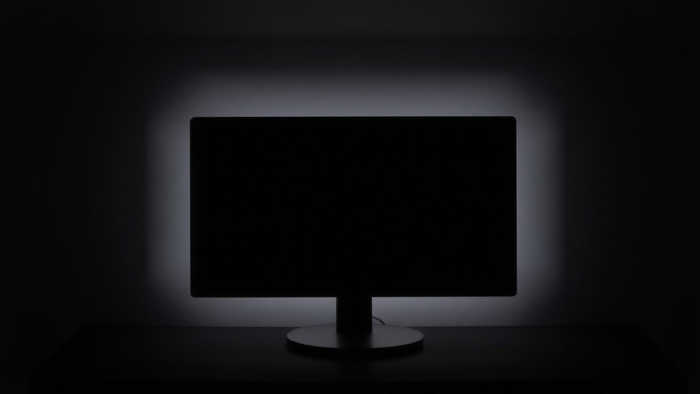 bias lighting enhances perceived contrast