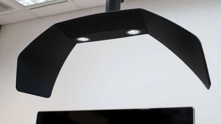 block overhead light glare