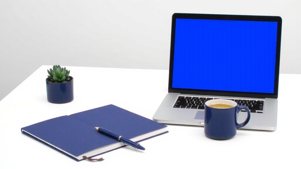 blue boosts focus calmly