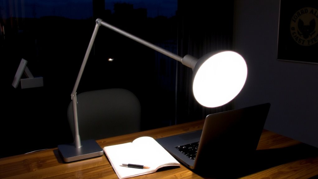 blue light filtering task light