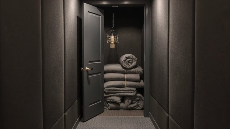 build closet soundproof booth