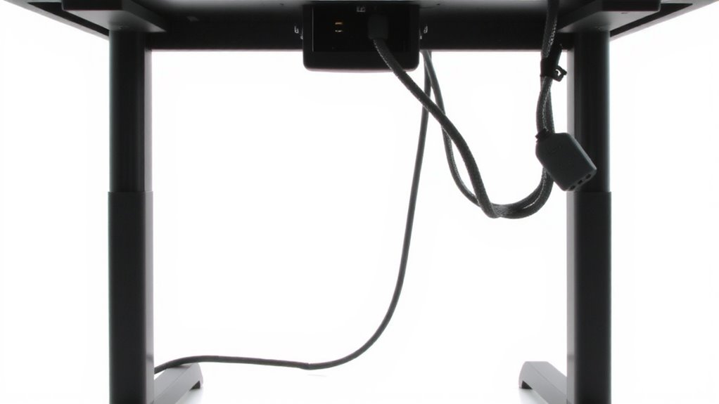 built in cable channels