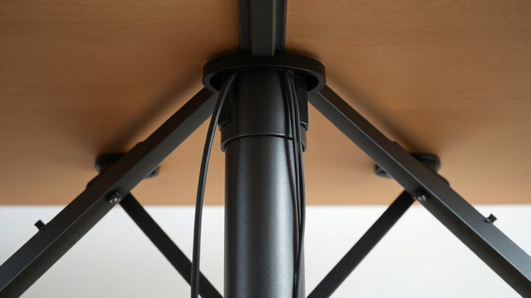 cable management for sit stand desks