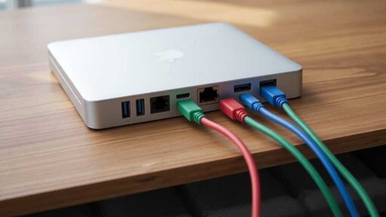 cable management six ports