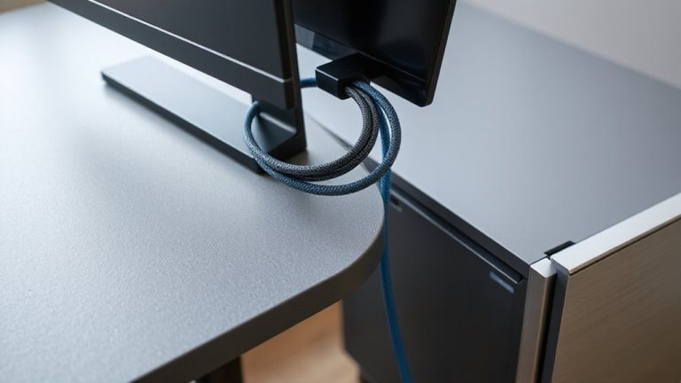 cable rings guide monitor wires