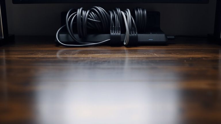 cable sleeves desk organization