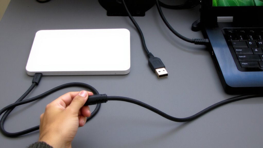 cable strain and clutter