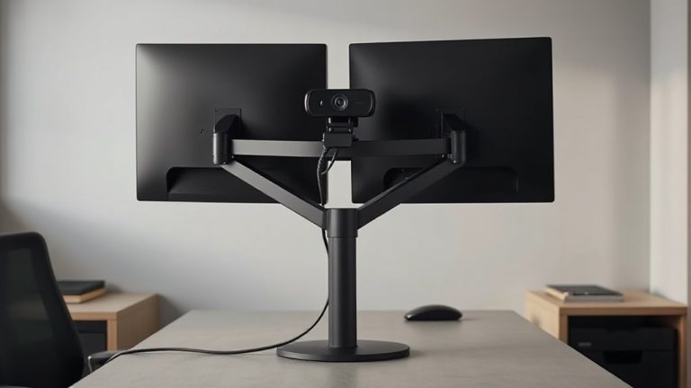 camera alignment during desk transitions
