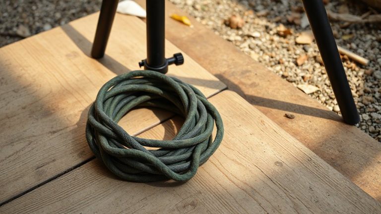 camouflage cord covers for film sets