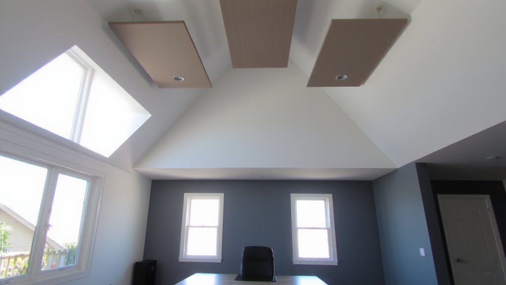 ceiling clouds reduce echo