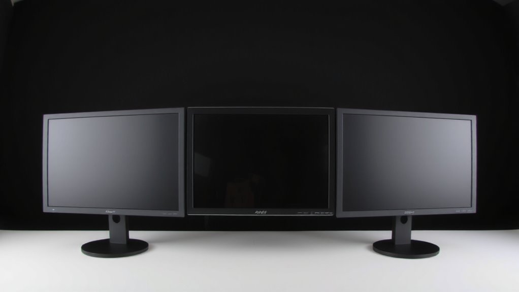 center primary monitor ergonomically