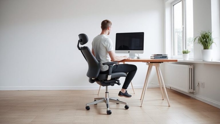 chair height lower back prevention