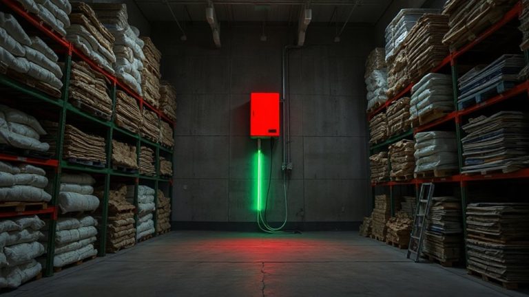 charging stations away from flammables