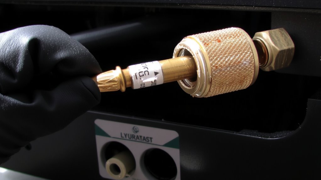 check connections for damage