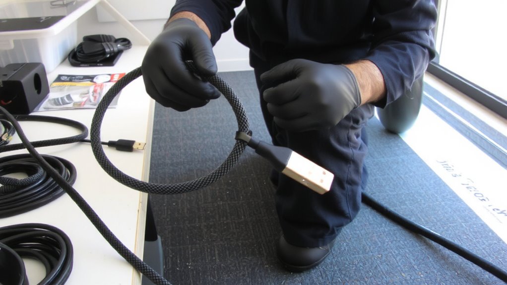 check cords for damage