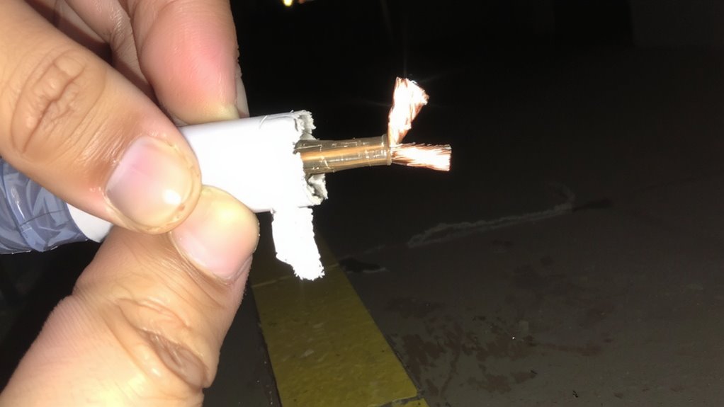 check for brittle insulation