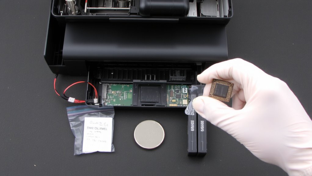 check hidden device storage