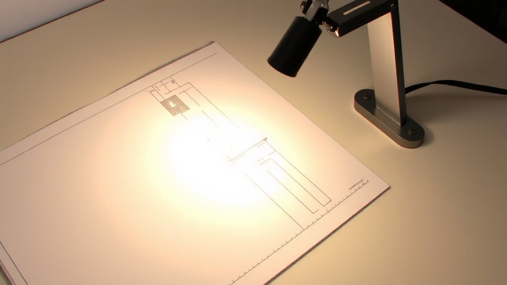 choose balanced task lighting