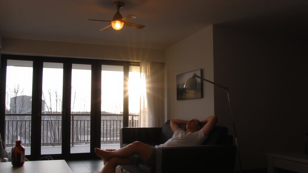 circadian light enhances sleep