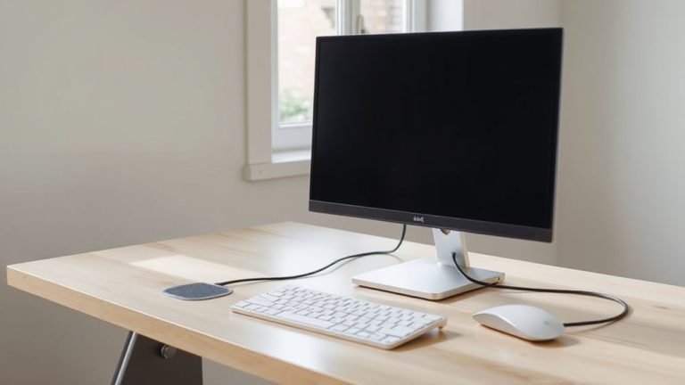 clean desk cable solutions