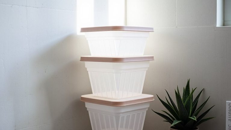collapsible storage for small spaces